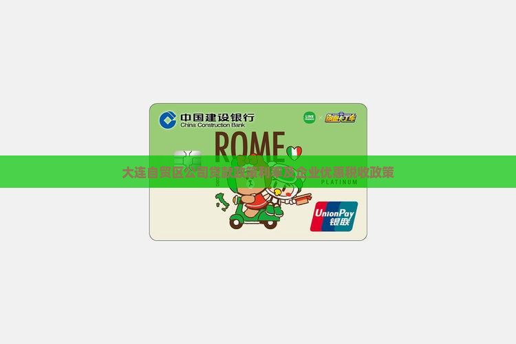 大连自贸区公司贷款