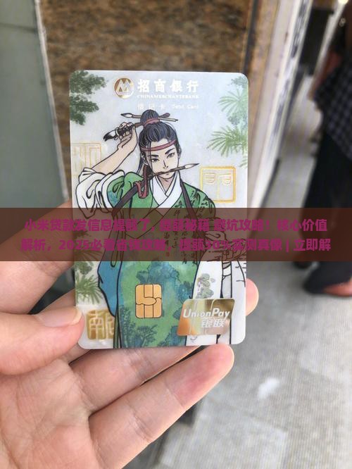 小米贷款发信息提额了