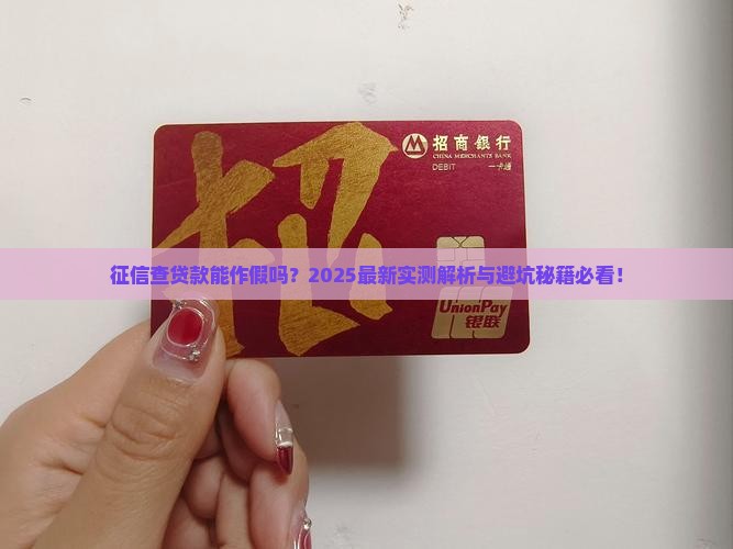 征信能不能用假的贷款查