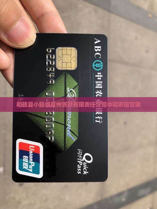 和政县小额贷款