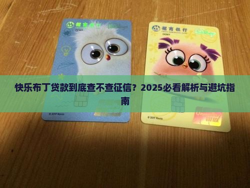 快乐布丁贷款看征信吗