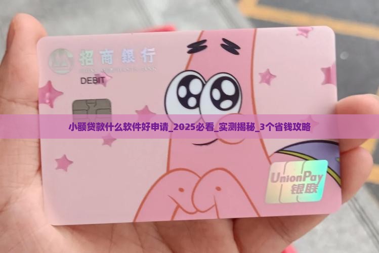 小额贷款什么软件好申请