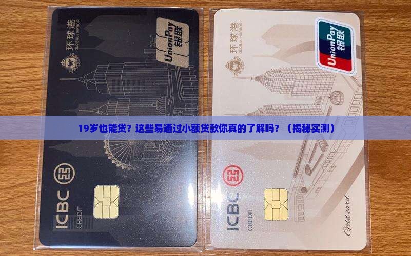 19岁易通过的小额贷款
