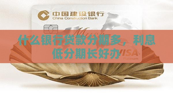 什么银行贷款分期多