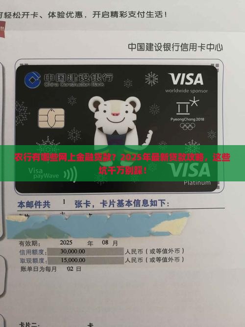 农行有哪些网上金融贷款
