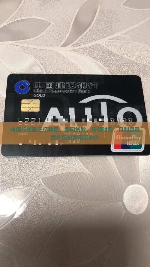 向银行贷款三亿