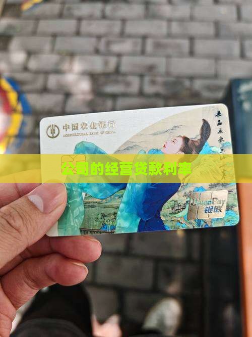 公司的经营贷款利率