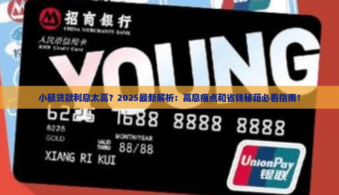 小额贷款利息例子