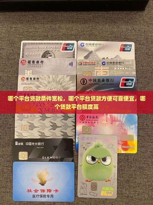 哪个平台贷款条件宽松