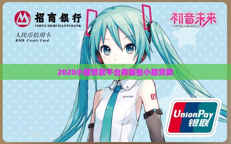 2020小额贷款有哪些