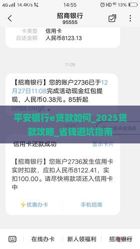平安银行e贷款如何