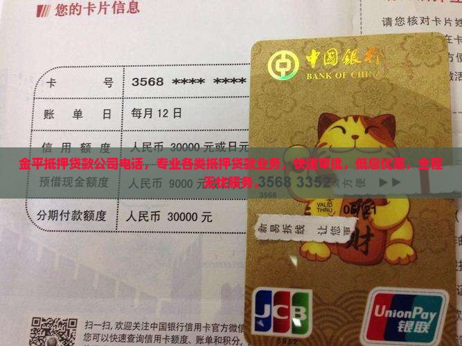 金平抵押贷款公司电话