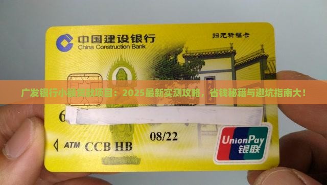 广发银行小额贷款项目