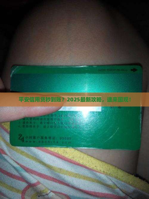 平安有什么信用贷款秒下