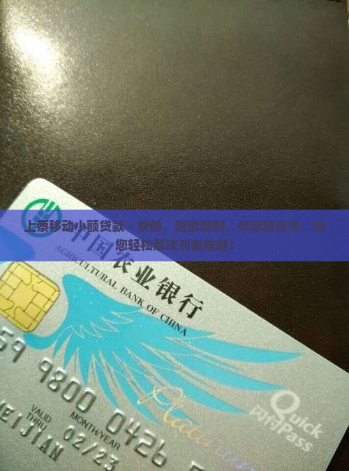 上蔡移动小额贷款