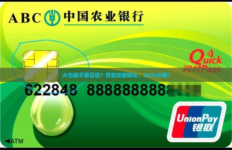 大品牌不看征信的贷款