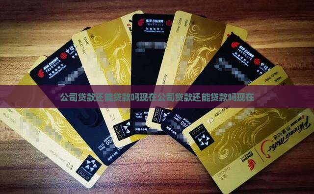公司贷款还能贷款吗现在