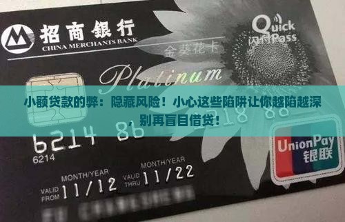 小额贷款的弊