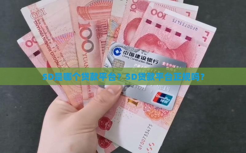 SD是哪个贷款平台