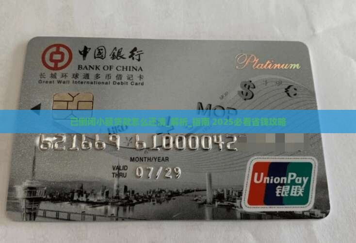 已倒闭小额贷款怎么还清