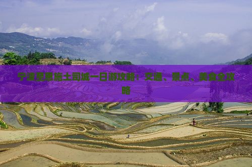 宁波至恩施土司城一日游攻略：交通、景点、美食全攻略