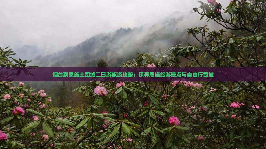 烟台到恩施土司城二日游旅游攻略：探寻恩施旅游景点与自由行司城