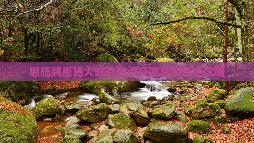 恩施到恩施大峡谷景点交通及游玩全攻略