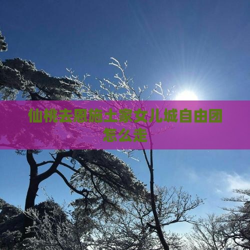 仙桃去恩施土家女儿城自由团