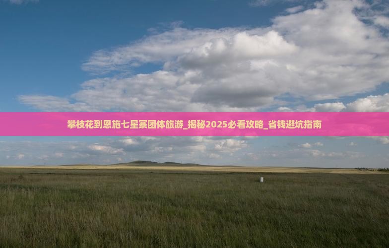 攀枝花到恩施七星寨团体旅游