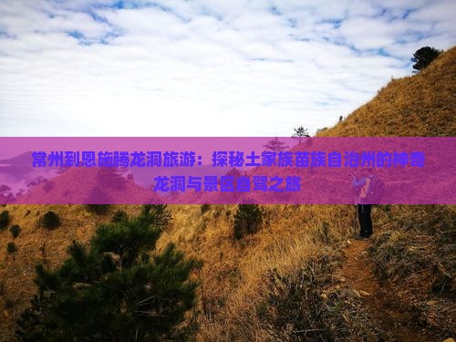 常州到恩施腾龙洞旅游：探秘土家族苗族自治州的神奇龙洞与景区自驾之旅