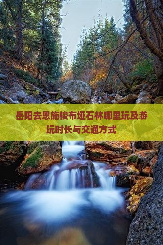 岳阳去恩施梭布垭石林哪里玩及游玩时长与交通方式