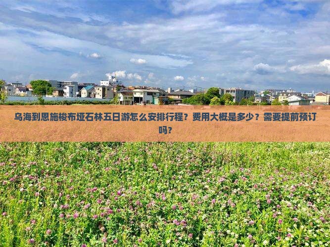 乌海去恩施梭布垭石林五日游