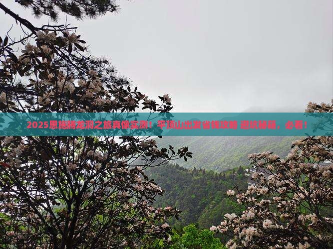 平顶山到恩施腾龙洞大型旅游团