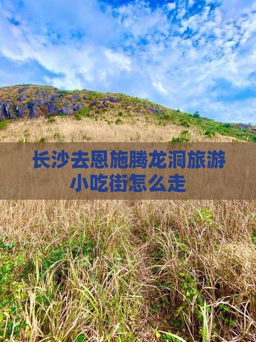 长沙去恩施腾龙洞旅游小吃