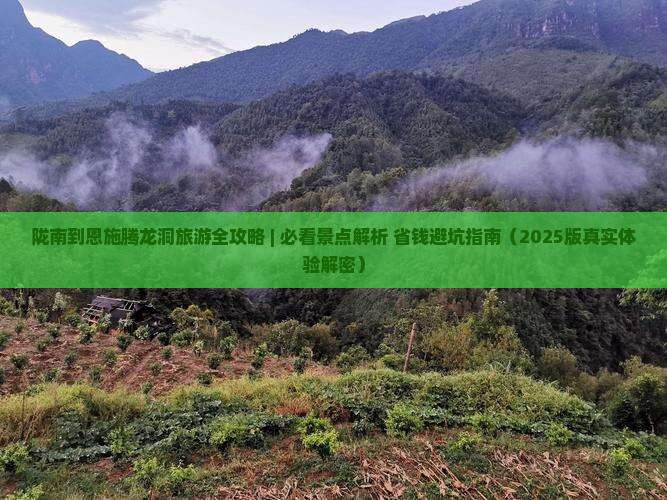 陇南去恩施腾龙洞二日游