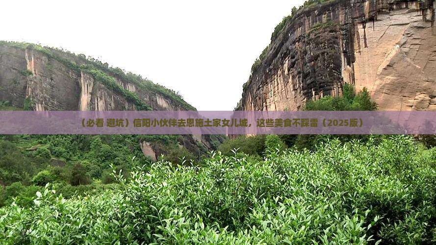 信阳去恩施土家女儿城旅游小吃