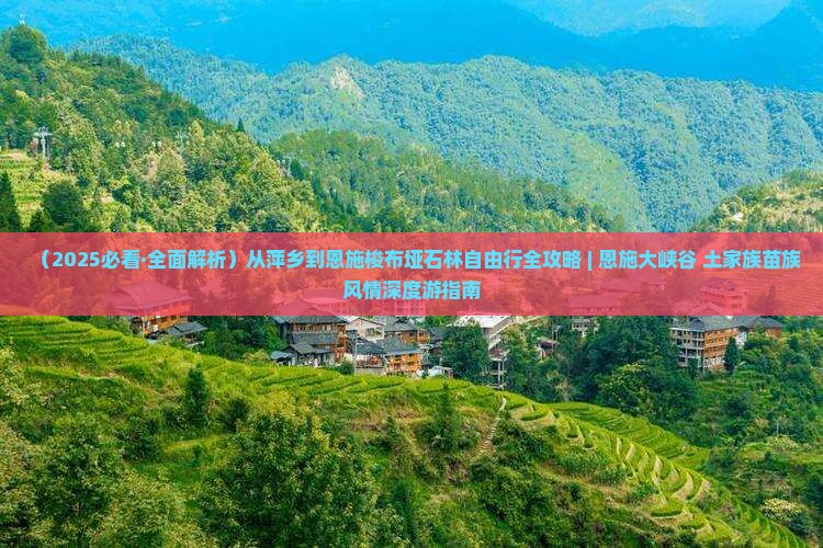 萍乡到恩施梭布垭石林自由团