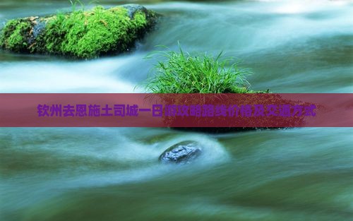 钦州去恩施土司城一日