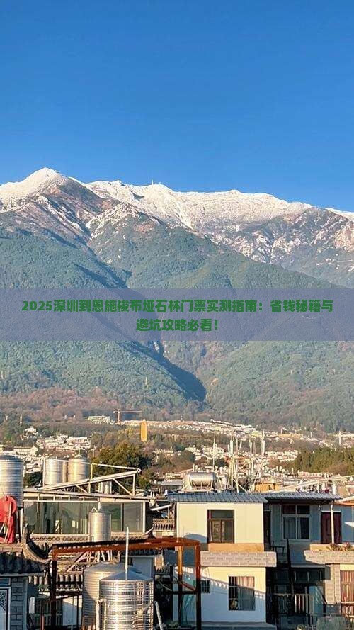 深圳到恩施梭布垭石林门票