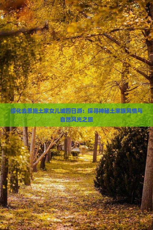 绥化去恩施土家女儿城四日游：探寻神秘土家族风情与自然风光之旅