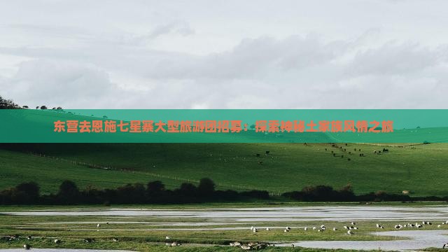 东营去恩施七星寨大型旅游团招募：探索神秘土家族风情之旅