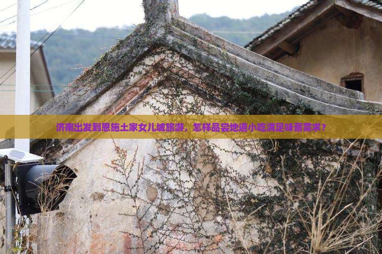 济南出发到恩施土家女儿城旅游，怎样品尝地道小吃满足味蕾需求？