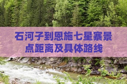 石河子到恩施七星寨景点距离及具体路线