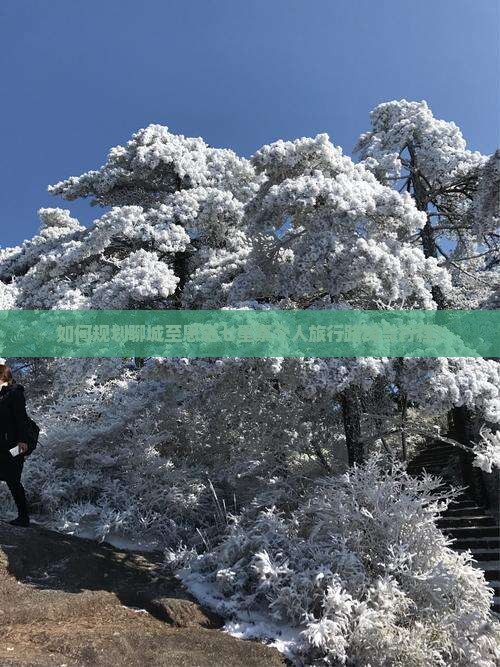 如何规划聊城至恩施七星寨个人旅行路线与行程？
