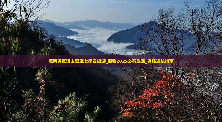 海南省直辖去恩施七星寨旅游