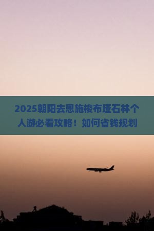 朝阳去恩施梭布垭石林个人游