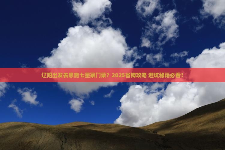 辽阳去恩施七星寨门票