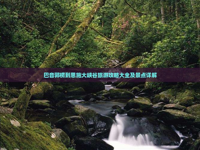 巴音郭楞到恩施大峡谷旅游攻略大全及景点详解