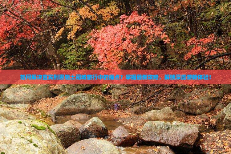 如何解决宜宾到恩施土司城旅行中的痛点？掌握最新攻略，解锁深度游新体验！