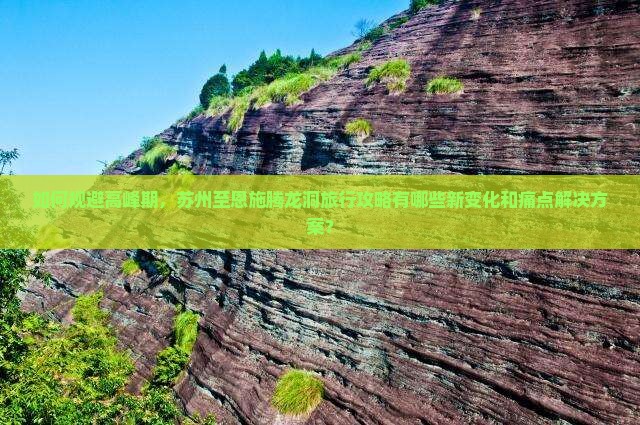 如何规避高峰期，苏州至恩施腾龙洞旅行攻略有哪些新变化和痛点解决方案？